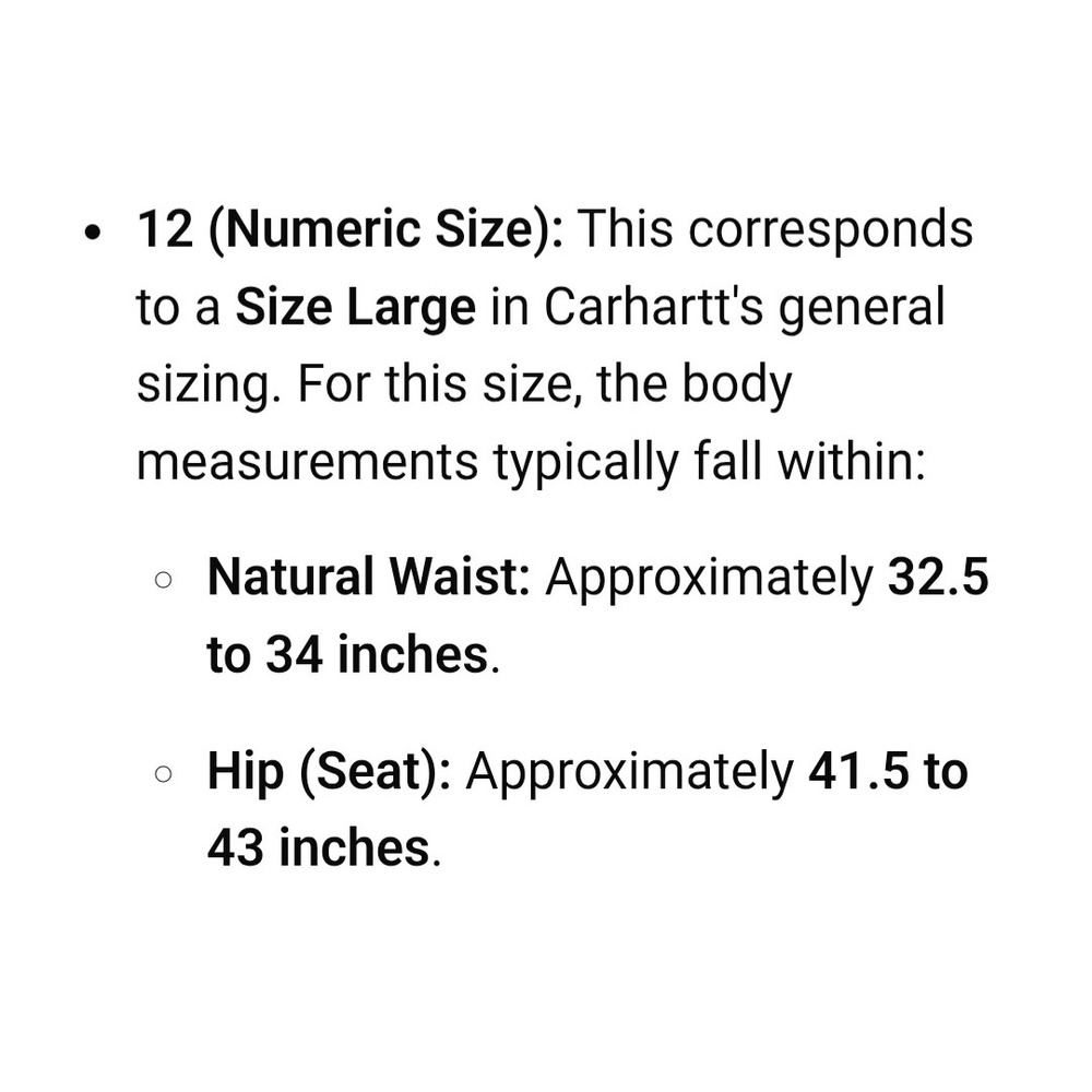 Carhartt Womens Discontinued Curvy Fit Mid-Rise Bootcut Jeans Size 12 #WB014VTB❤ - Picture 8 of 11